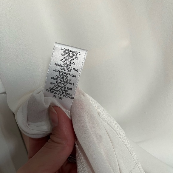 HeartSoul black and white tunic style blouse. Size L‎ - Picture 5 of 6